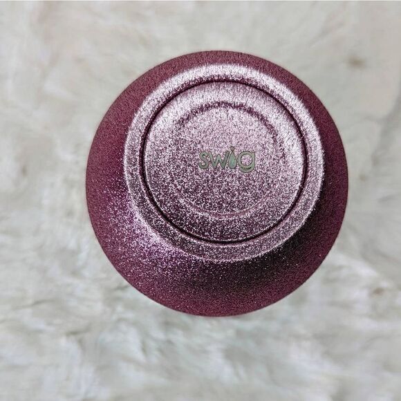 SWIG BRIDE Sparkly Pink Insulated Wine Tumbler 12 oz - Picture 5 of 5